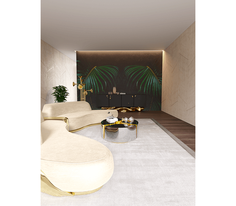 Журнальный столик Boca do Lobo Lapiaz Oval Center Table - фото-7 | interior market