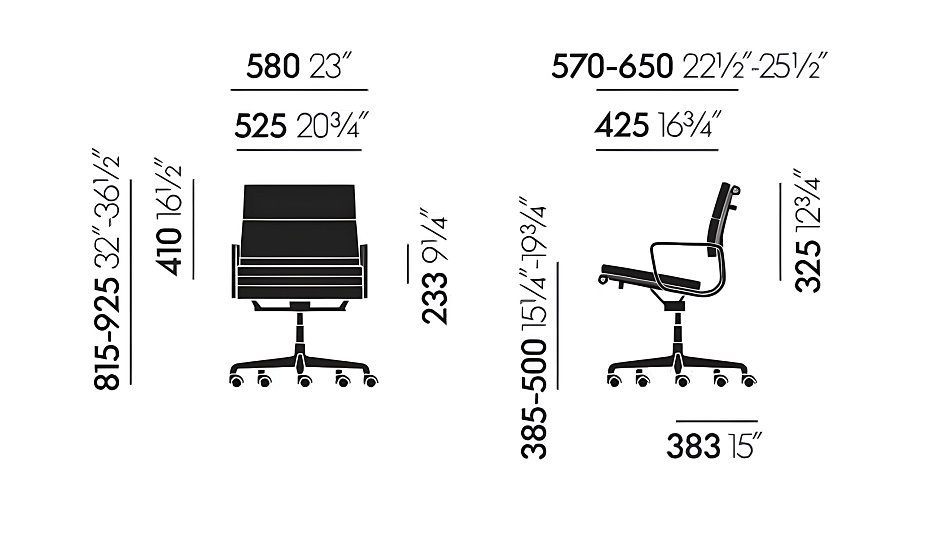 Офисное кресло Vitra Soft Pad  EA 217 - фото-5 | interior market