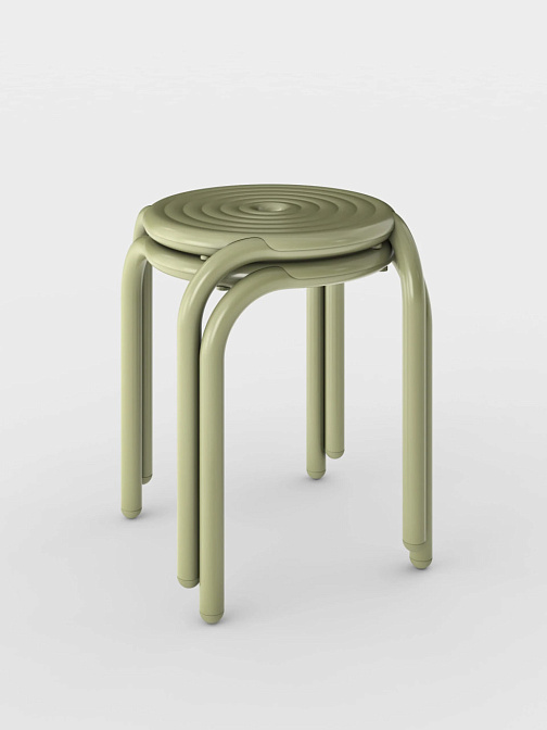 Стул для улицы Tom Dixon Groove Stool - фото-3 | interior market