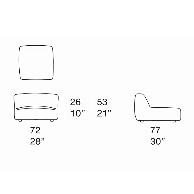 Диван в детскую  Paola lenti WELCOME - фото-4 | interior market