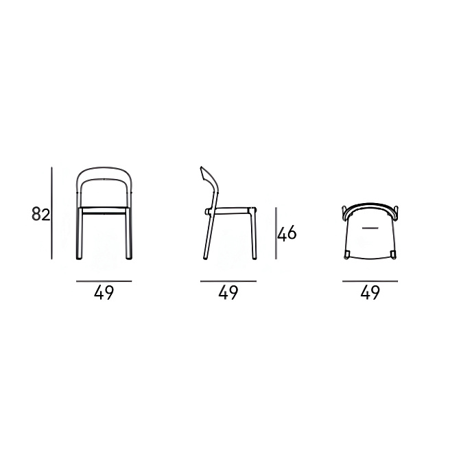 Обеденный стул Living Divani Ticino - фото-5 | interior market