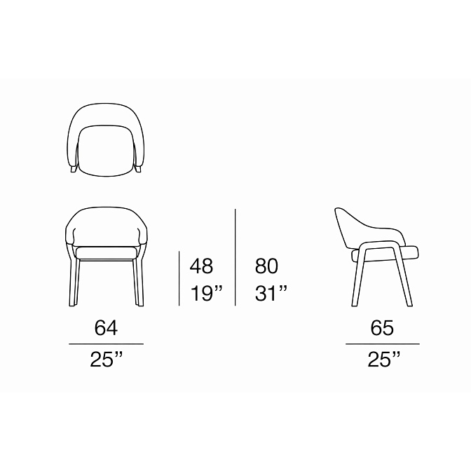 Стул для улицы Paola lenti SABRINA - фото-3 | interior market