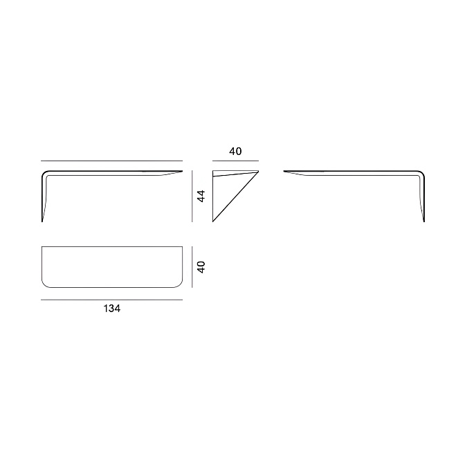 Письменный стол MDF Italia Mamba - фото-4 | interior market