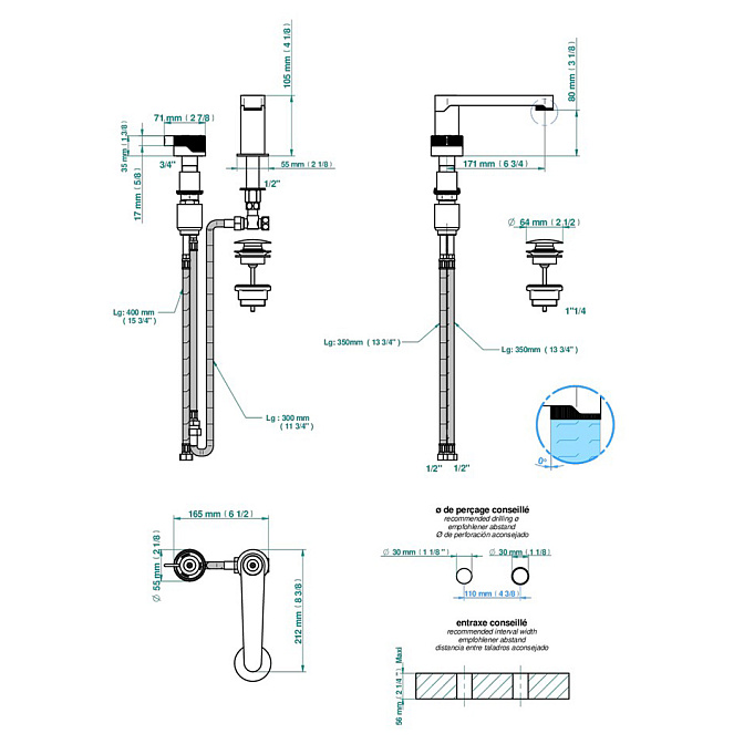 Смеситель для раковины THG ZOOM.7 - фото-2 | interior market