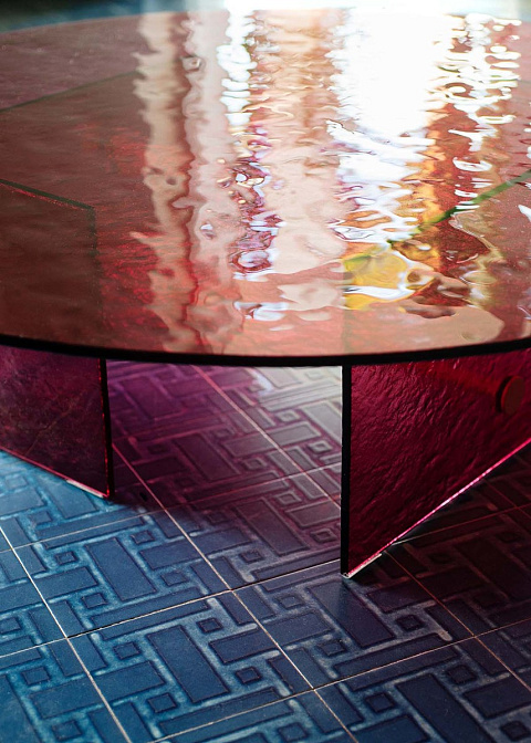 Стол журнальный Potocco Double L Glaze - фото-3 | interior market