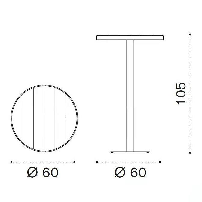 Барный стол Ethimo Laren - фото-3 | interior market