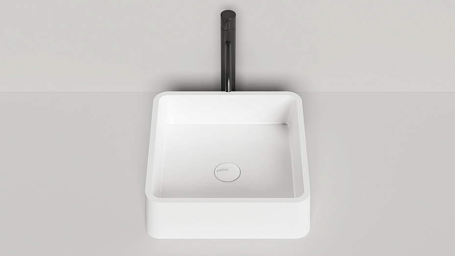Раковина накладная матовая SALINI GLORIA 02 - фото-3 | interior market