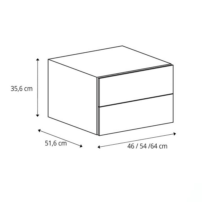 Тумба прикроватная NOVAMOBILI Easy - фото-5 | interior market
