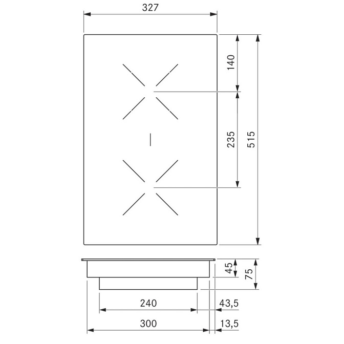 Варочная панель HiLight BORA CKCB стеклокерамическая - фото-2 | interior market