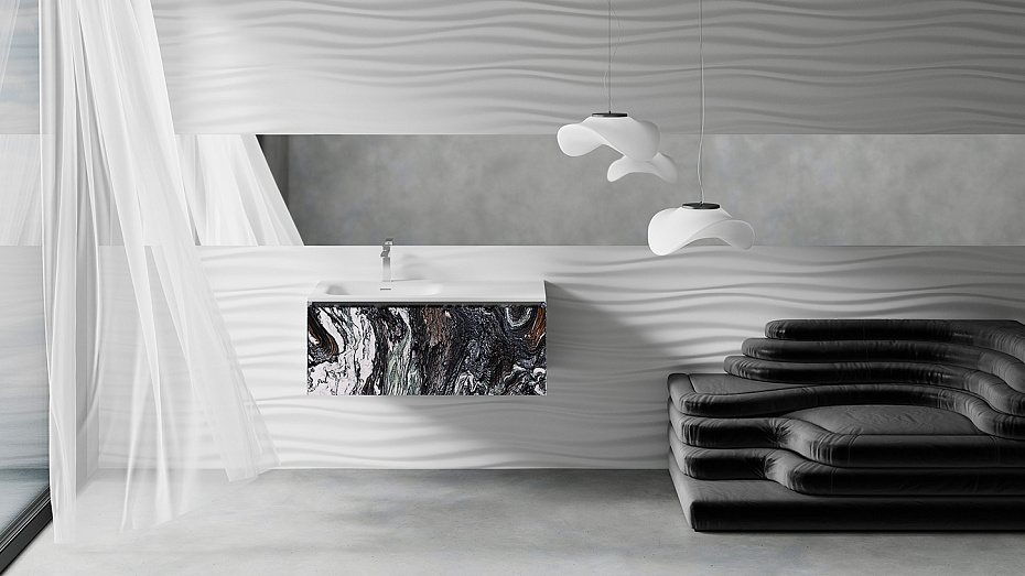 Раковина подвесная SALINI ONDA FLOW ROUND - фото-6 | interior market