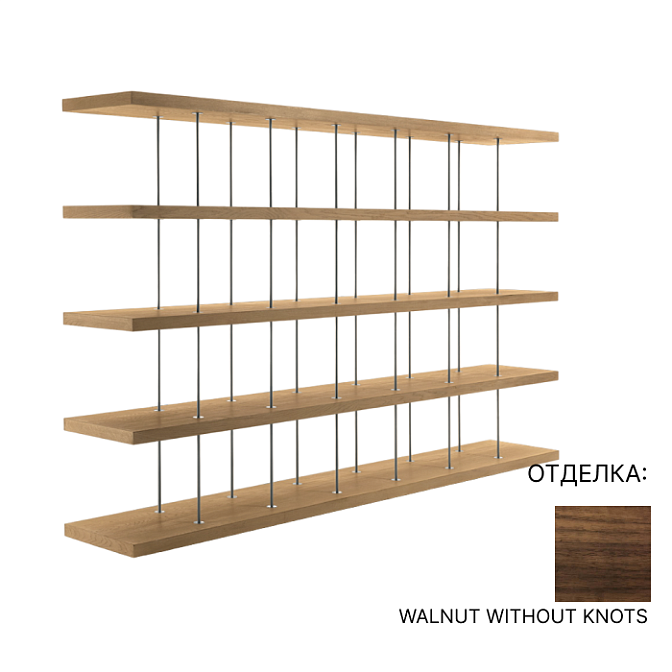 Стеллаж  Riva 1920 PIANO DESIGN BOOKSHELF - фото-1 | interior market
