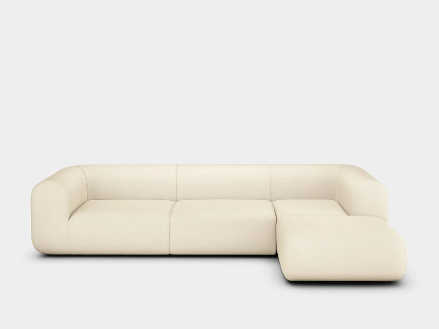 Модульный диван Tom Dixon Plump Left Arm & Right Facing Chaise Longue Modular Sofa - фото-5 | interior market