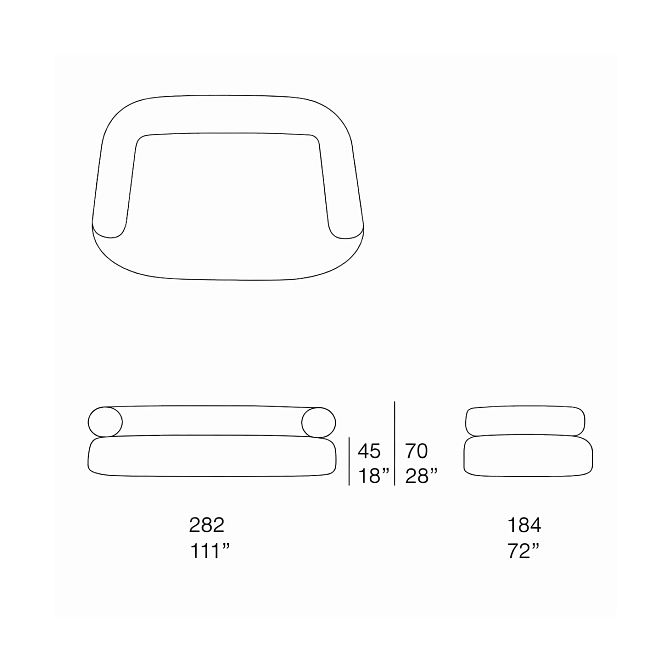 Диван для улицы Paola lenti Noah - фото-3 | interior market