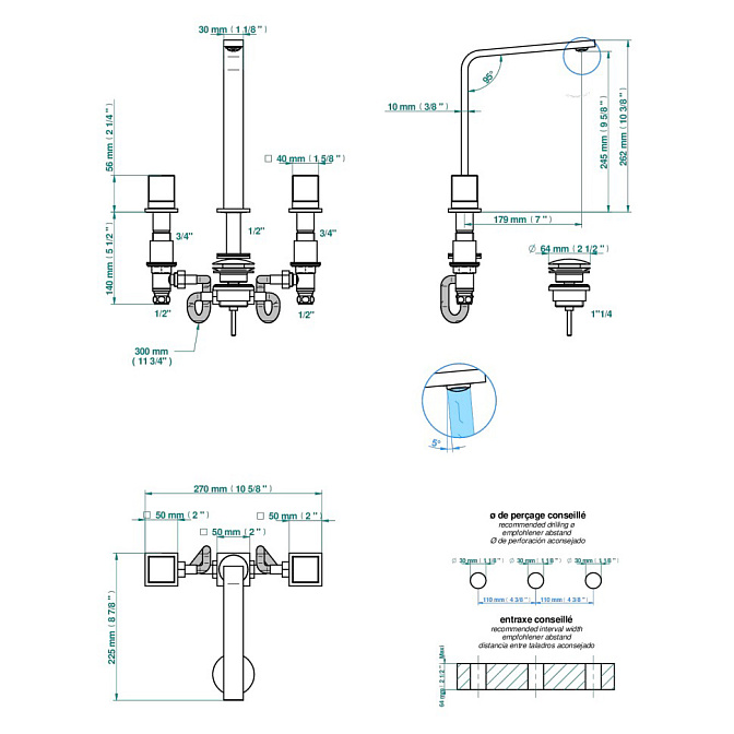 Смеситель для раковины THG Soho - фото-2 | interior market