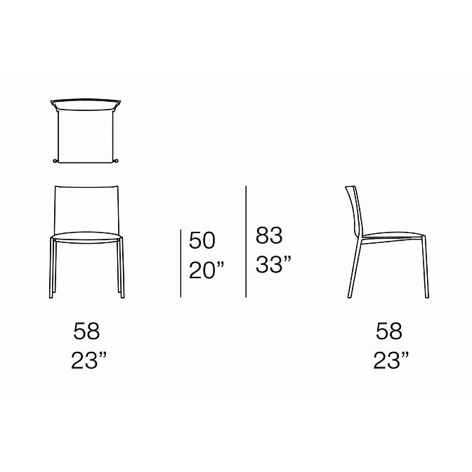 Стул для улицы Paola lenti MAE - фото-5 | interior market