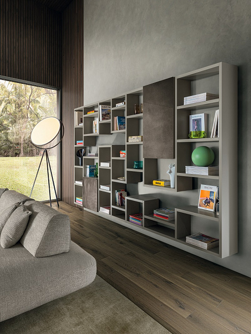 Модульный настенный стеллаж Lago 30mm - фото-2 | interior market