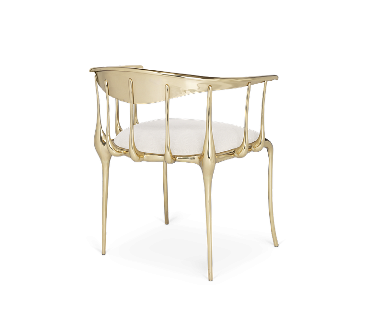 Обеденный стул Boca do Lobo Nº 11 Cream Chair - фото-5 | interior market