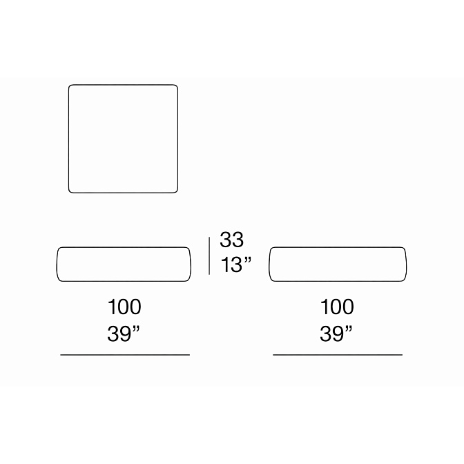 Пуф для улицы Paola lenti Spezie - фото-5 | interior market