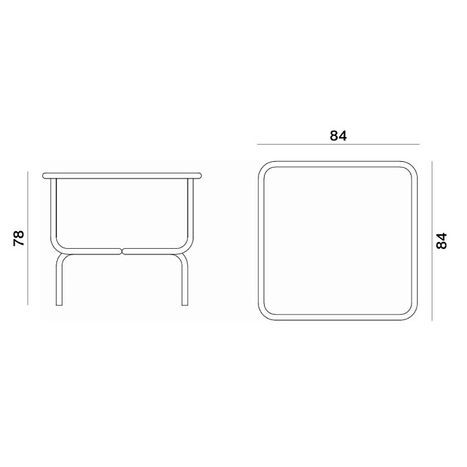 Журнальный столик Exteta Locus Solus Low Table - фото-6 | interior market