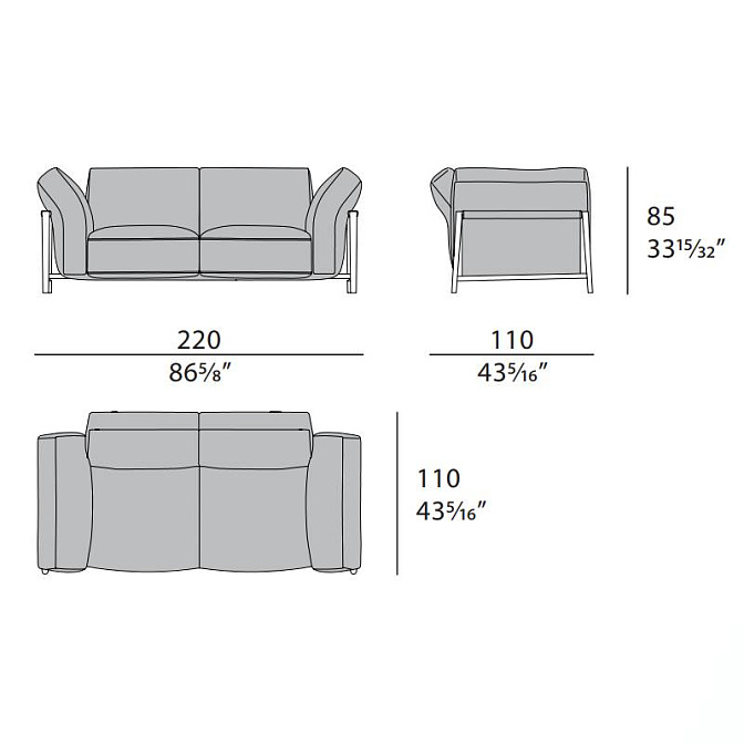 Диван Turri Kyma - фото-5 | interior market