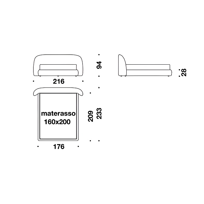 Кровать Moroso Sedona - фото-4 | interior market