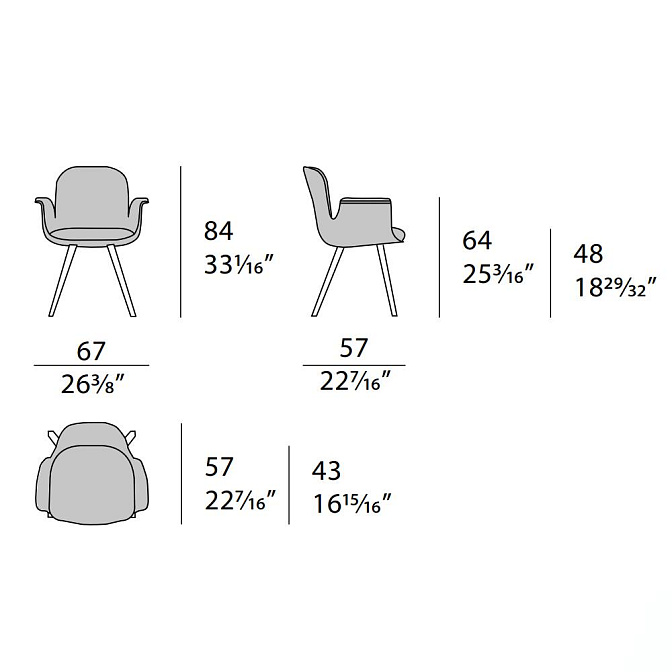 Стул обеденный Turri Soul - фото-6 | interior market
