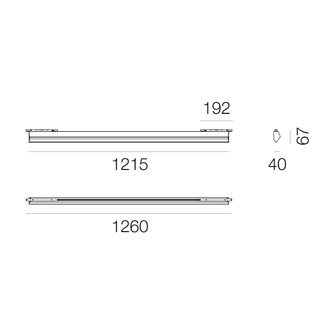 Потолочный светильник  Artemide A24 Wall Washer - фото-4 | interior market