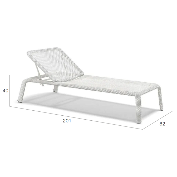 Шезлонг для улицы Dedon SEASHELL NUO - фото-2 | interior market