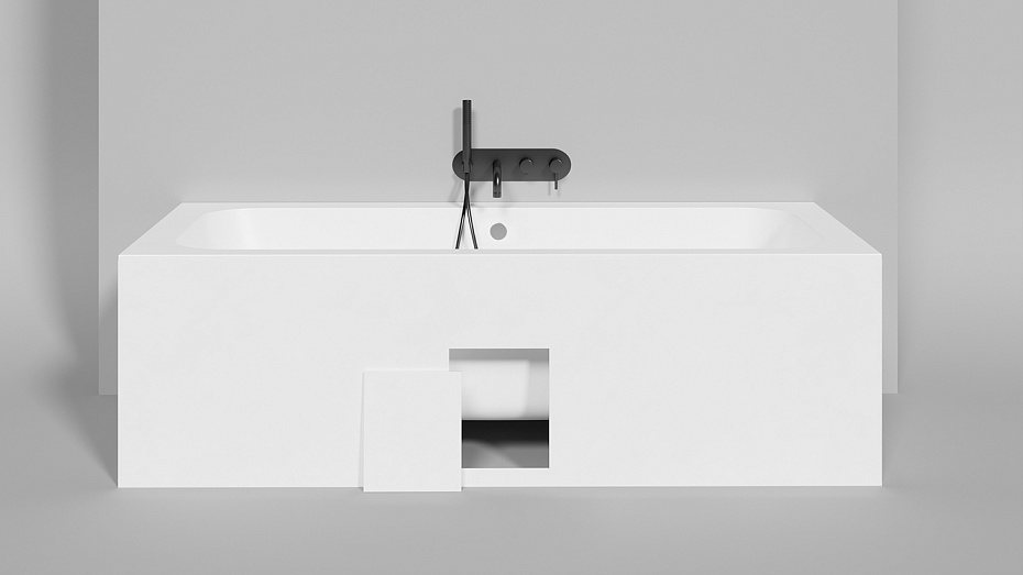 Встраиваемая ванна SALINI ORLANDA AXIS 190x80 - фото-6 | interior market