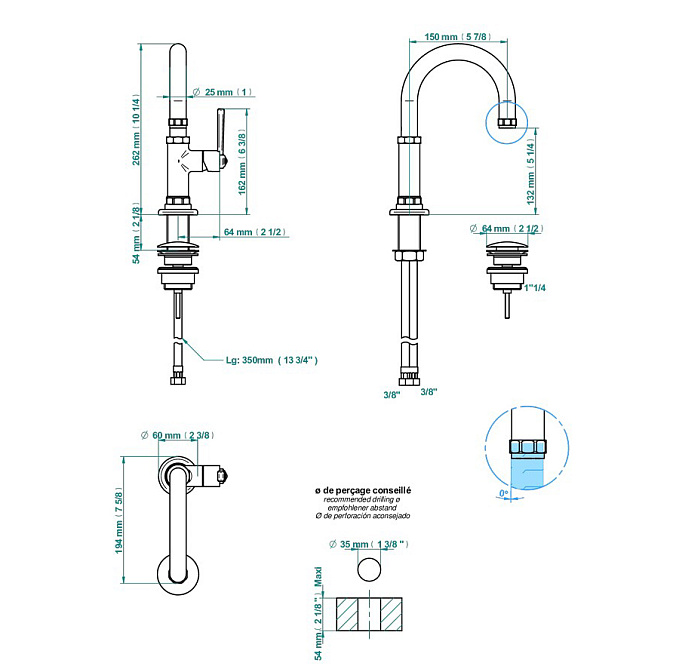 Смеситель для кухни THG  - фото-2 | interior market