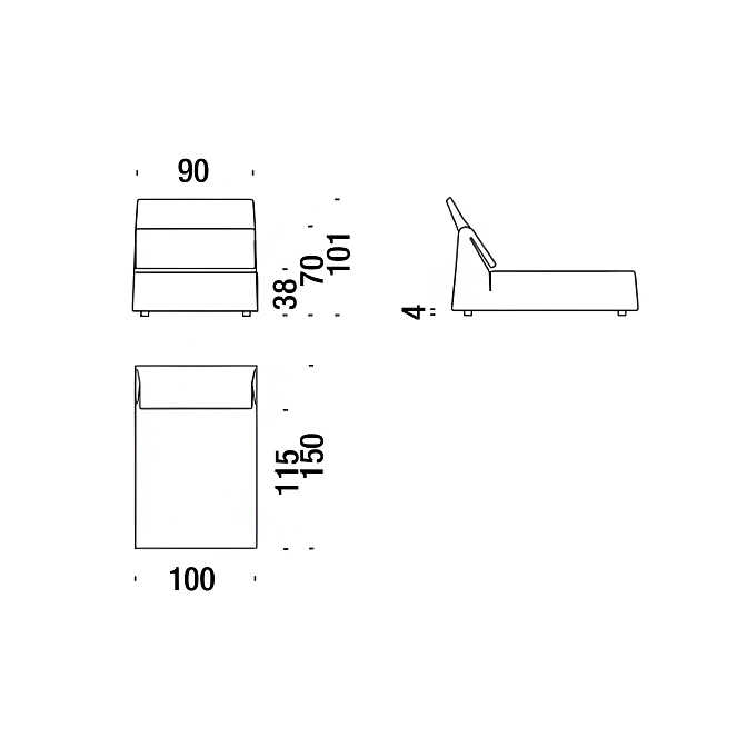 Модульный диван Moroso Highlands - фото-4 | interior market
