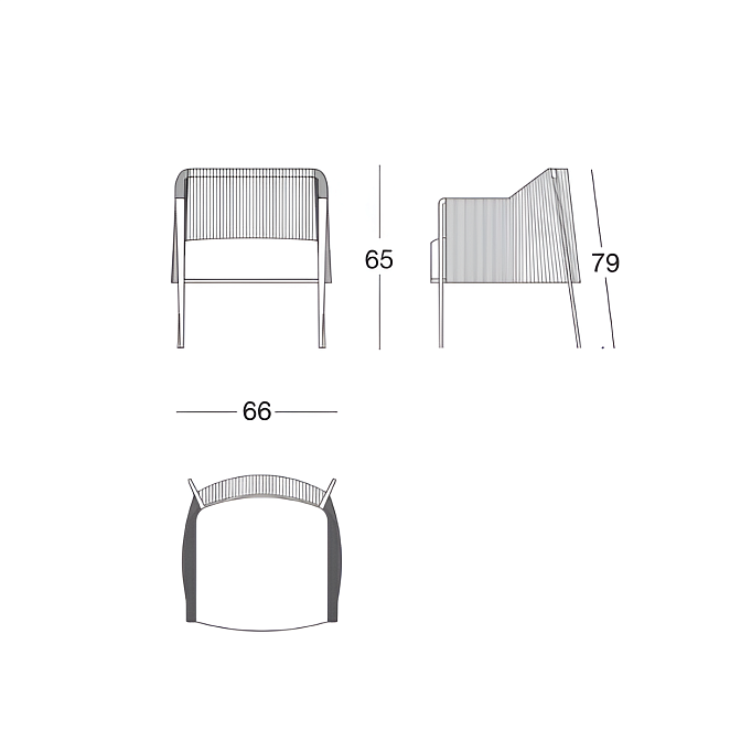 Стул для улицы Longhi Urban - фото-4 | interior market