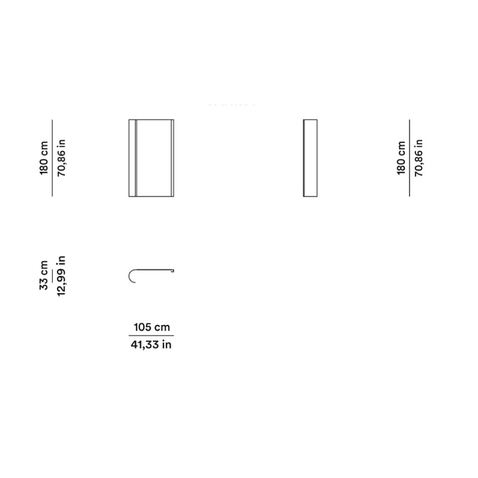 Зеркало Tacchini ANCORA - фото-4 | interior market