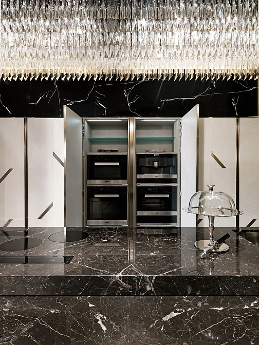 Кухня с островом Visionnaire By Ipe Cavalli Mayfair - фото-9 | interior market