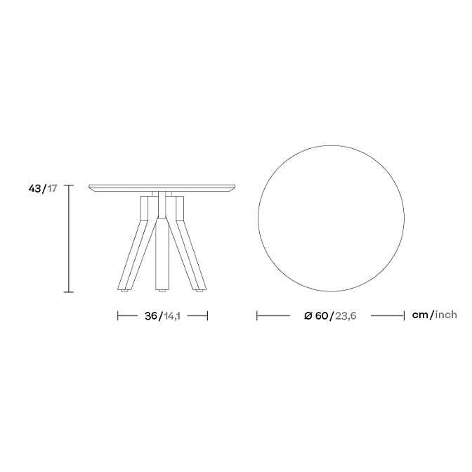 Журнальный столик Kettal Maia - фото-3 | interior market