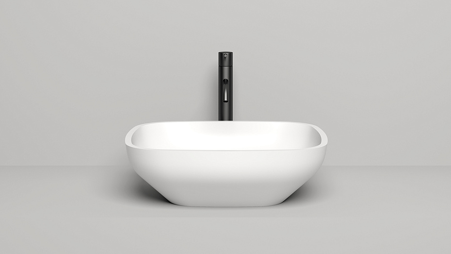 Раковина накладная матовая SALINI GLORIA 08 - фото-2 | interior market