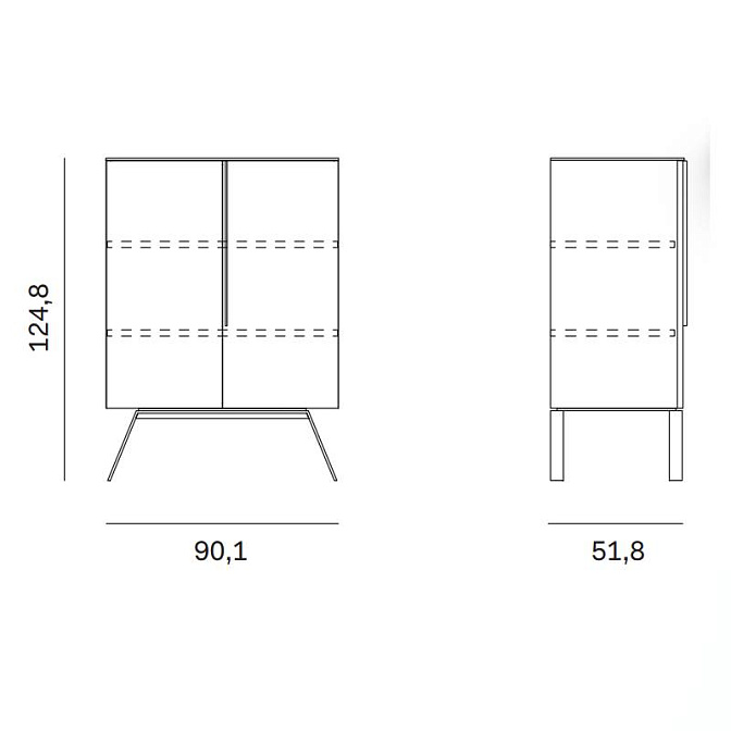 Буфет Novamobili Cleo - фото-4 | interior market