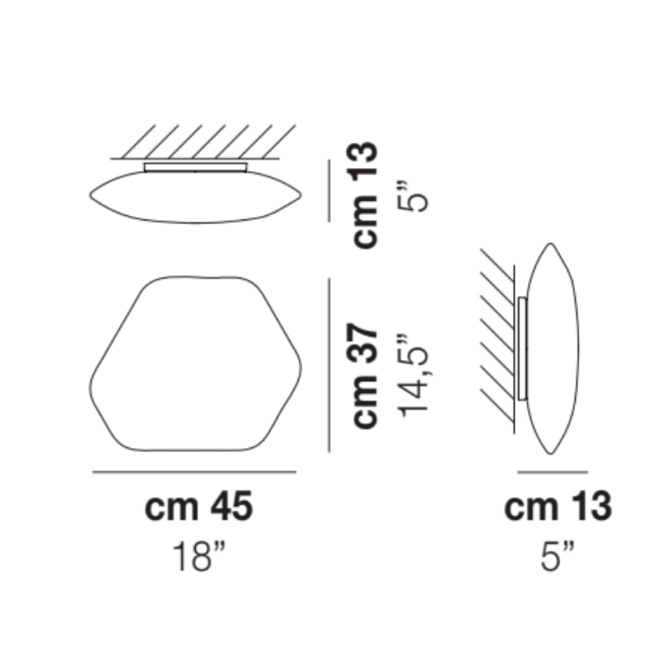Потолочный светильник  Vistosi modulor - фото-3 | interior market