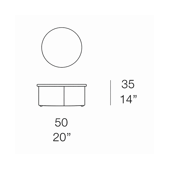 Журнальный столик Paola lenti Passepartout - фото-4 | interior market