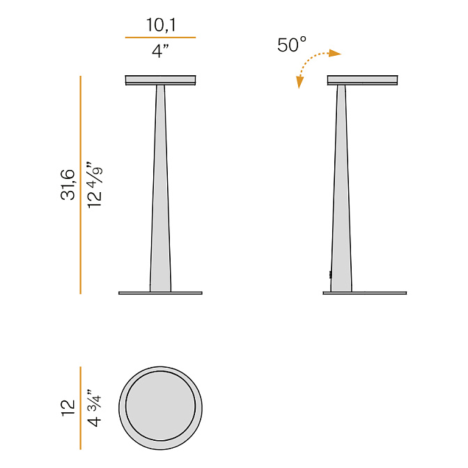Настольная лампа Panzeri Bella - фото-4 | interior market