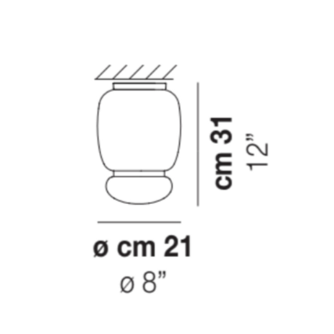 Потолочный светильник  Vistosi FARO - фото-3 | interior market