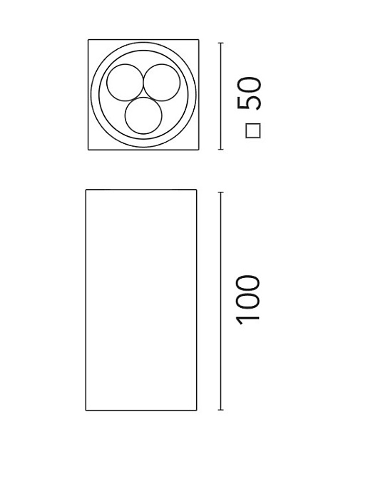 Технический свет Flos Heavy Metal Hp Wall 2 Mono - фото-6 | interior market