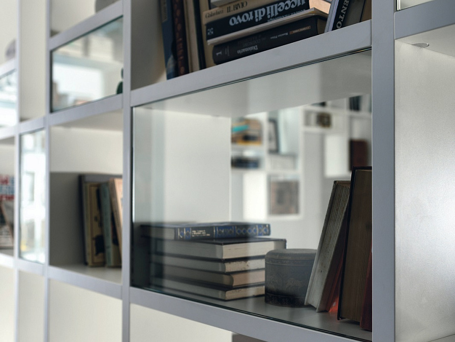 Модульный подвесной стеллаж Lago 30mm Weightless - фото-2 | interior market