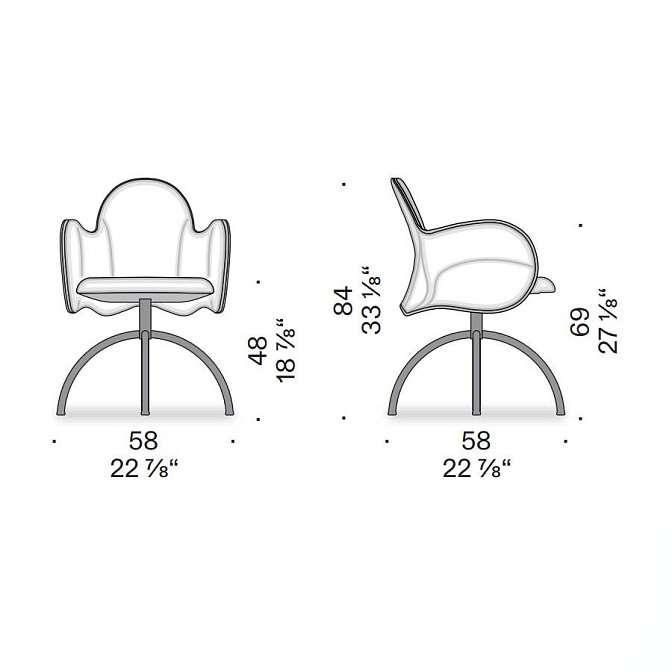 Офисное кресло De Padova INCISA - фото-3 | interior market