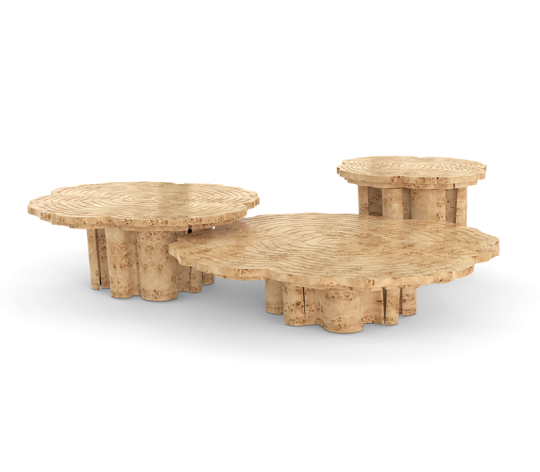 Журнальный столик Boca do Lobo Fortuna Poplar Root Center Table - фото-2 | interior market