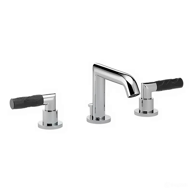 Смеситель для раковины THG Bambou Black Crystal - фото-1 | interior market