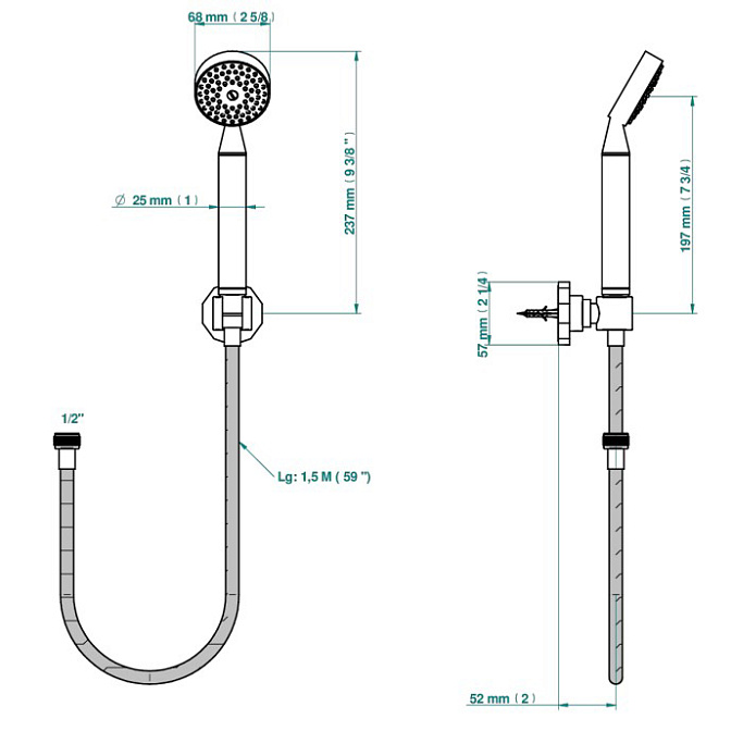 Смеситель для душа THG  - фото-2 | interior market