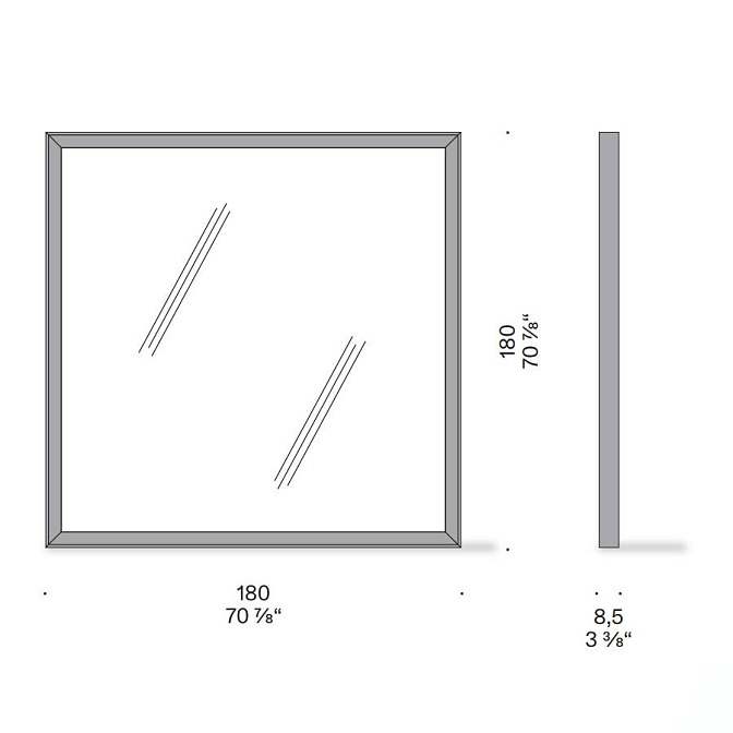 Зеркало De Padova SP14 - фото-5 | interior market