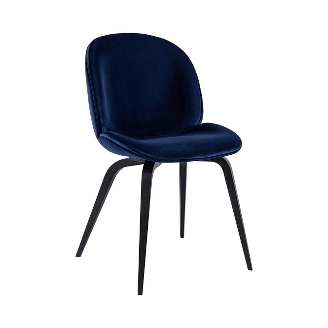 Стул Gubi Beetle dining chair fully upholstered wood base - фото-1 | interior market