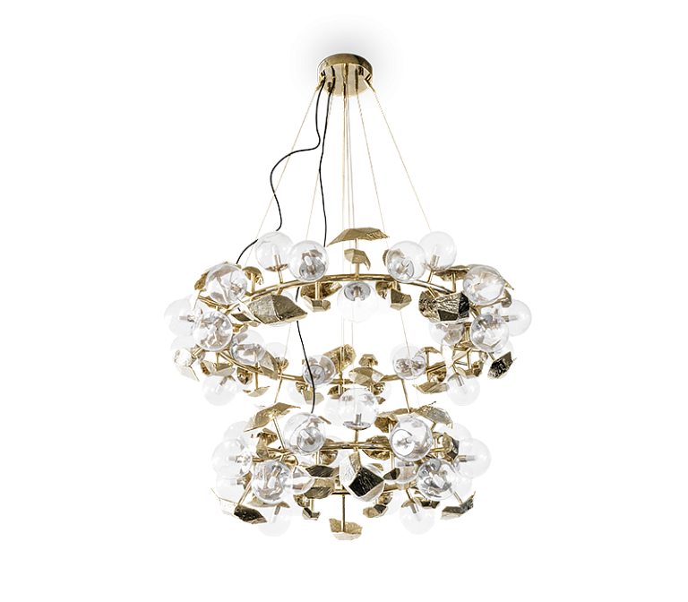Потолочный светильник  Boca do Lobo Hera Round II Suspension Lamp - фото-3 | interior market